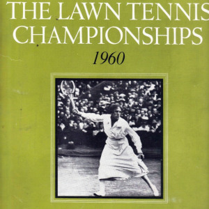 1960 Wimbledon Championships program (final)