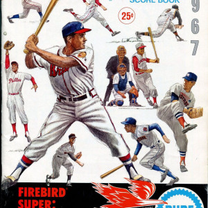 1967 Atlanta Braves program
