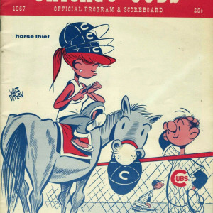 1967 Chicago Cubs spring training program