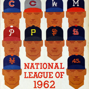 1962 Chicago Cubs program