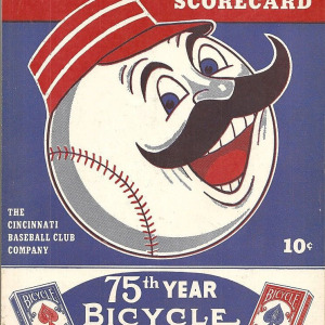 1960 Cincinnati Reds program
