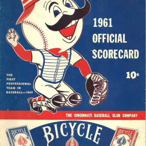 1961 Cincinnati Reds program