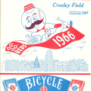 1966 Cincinnati Reds program