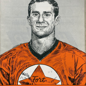 1968-69 Fort Wayne Komets program