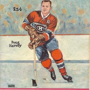 1960-61 Montreal Canadiens program