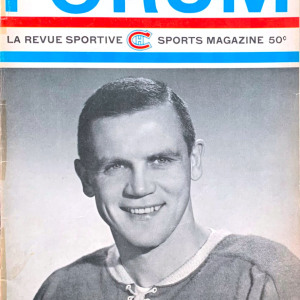 1965-66 Montreal Canadiens program