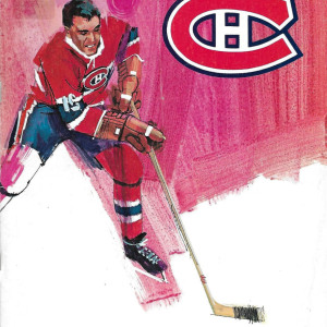 1967-68 Montreal Canadiens program