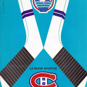 1969-70 Montreal Canadiens program