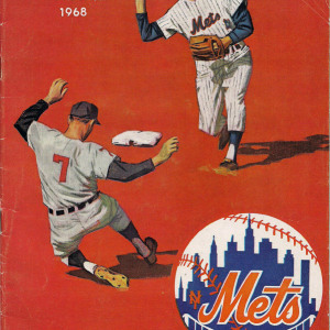 1968 New York Mets program