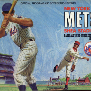 1969 New York Mets program