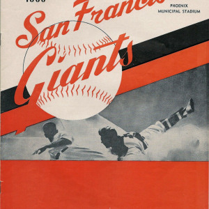 1960 San Francisco Giants spring training program