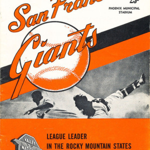 1966 San Francisco Giants spring training program