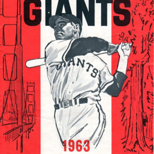 1963 San Francisco Giants program
