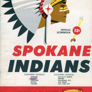 MiLB Program: Spokane Indians (1963)