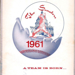 MLB Program: Washington Senators (1961)