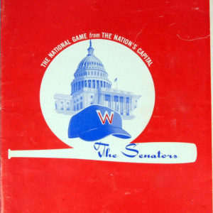 MLB Program: Washington Senators (1962)