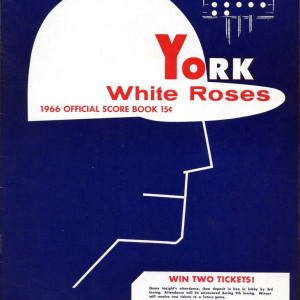 1966 York White Roses program
