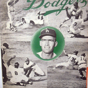 1961 Los Angeles Dodgers program
