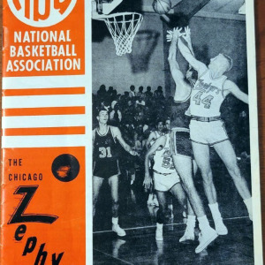1962-63 Chicago Zephyrs program