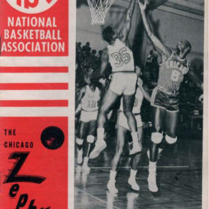1962-63 Chicago Zephyrs program