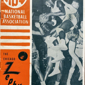 1962-63 Chicago Zephyrs program