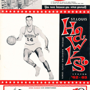 1962-63 St. Louis Hawks program