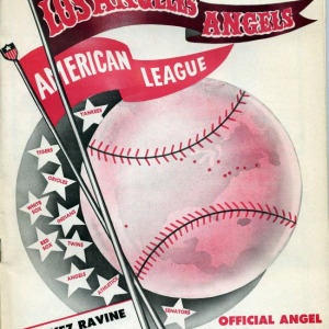 1962 Los Angeles Angels program