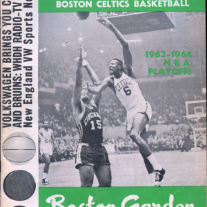 1963-64 Boston Celtics program