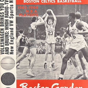 1963-64 Boston Celtics program