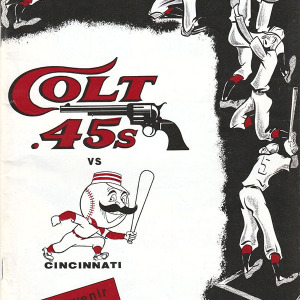 MLB Program: Houston Colt .45s (1963)