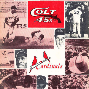 MLB Program: Houston Colt .45s (1963)