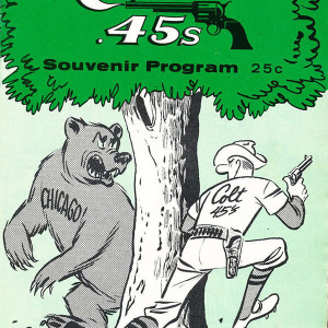 MLB Program: Houston Colt .45s (1963)