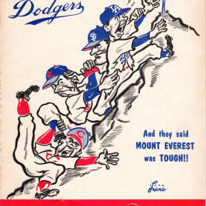 MLB Program: Los Angeles Dodgers (1963)
