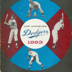 MLB Program: Los Angeles Dodgers (1963)