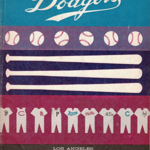 MLB Program: Los Angeles Dodgers (1963)