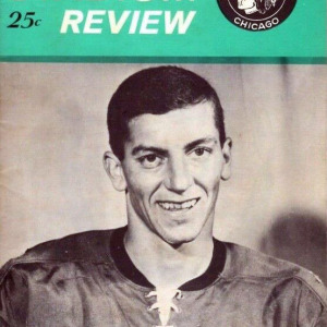 1964-65 Chicago Black Hawks program