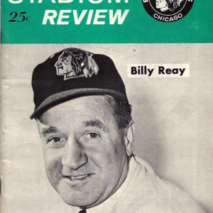 1964-65 Chicago Black Hawks program