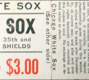 1964 Chicago White Sox ticket