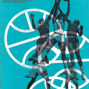 1965-66 Baltimore Bullets program