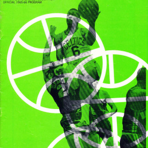 1965-66 Baltimore Bullets program