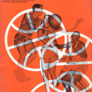 1965-66 Baltimore Bullets program