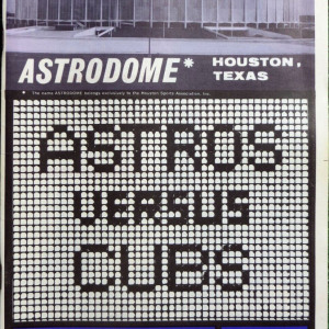 1965 Houston Astros program