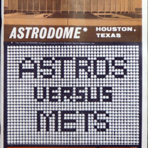 1965 Houston Astros program