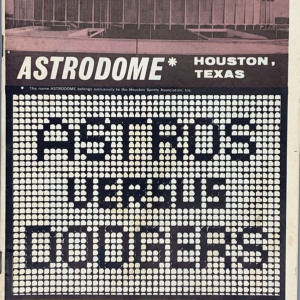 1965 Houston Astros program