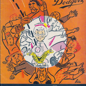 1965 Los Angeles Dodgers program