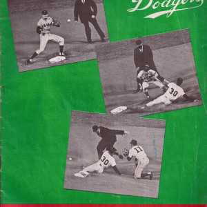1965 Los Angeles Dodgers program