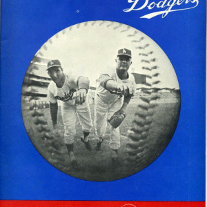 1965 Los Angeles Dodgers program