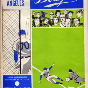 1965 Los Angeles Dodgers program