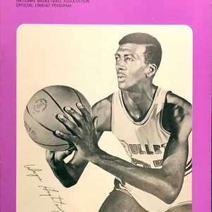 1966-67 Baltimore Bullets program