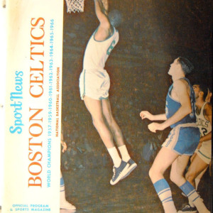 1966-67 Boston Celtics program